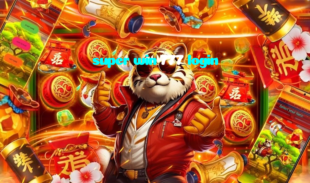 super win 777 login casino presented on mobile device in Pakistan with slots and live games